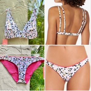 🌺☀️ MAAJI ☀️🌺 Bikini reversible 2 PIECE Swim SET